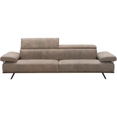 Adrian Silverfox Dandy Leather Sofa