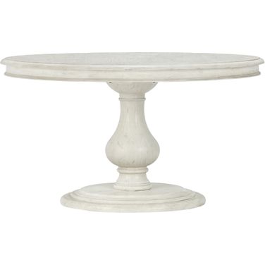 Adrienne Round Dining Table In Vintage White