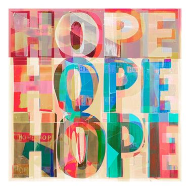 Adventurous Hope Canvas Wall Art In Multi