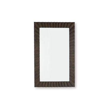 Advin Accent Mirror In Dark Brown