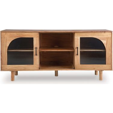 Adway Accent Cabinet In Natural Brown