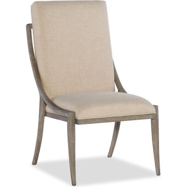Affinity Gray Slope Side Chair Set of 2
