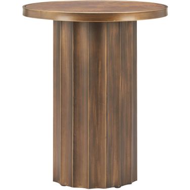 Afinato Side Table In Brown