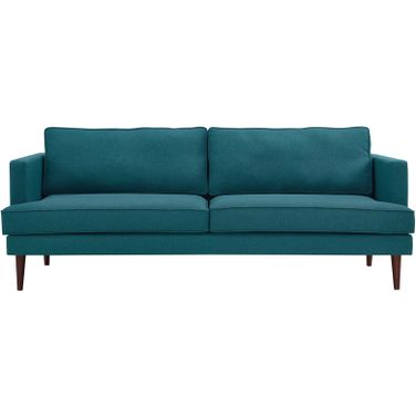 Agile Teal Upholstered Fabric Sofa