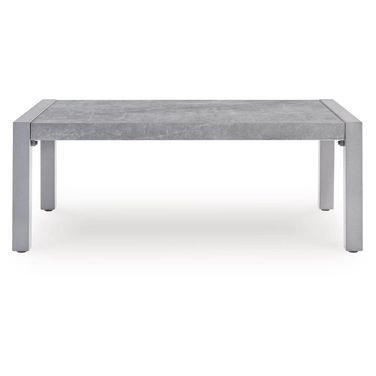 Agoda Pearl Outdoor Coffee Table In Gray