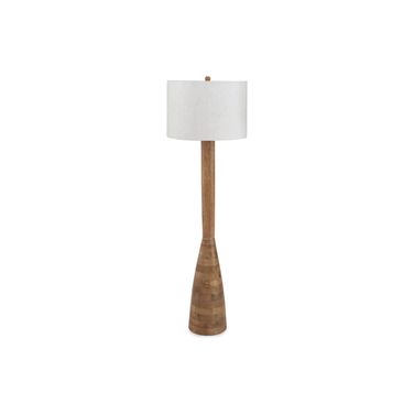 Ailsa Floor Lamp In Natural Brown