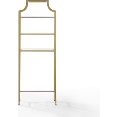 Aimee Over The Toilet Storage In Soft Gold