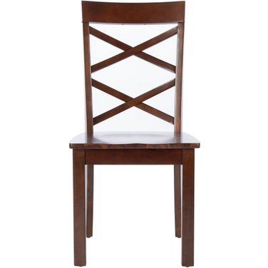 Ainslee Dining Chair Set of 2 in Brown