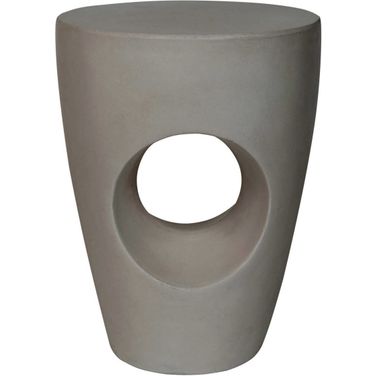 Aishi Ivory Concrete Accent Table