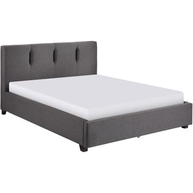 Aitana Eastern King Platform Bed In Gray