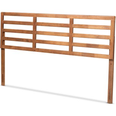 Akemi Wood King Headboard In Ash Walnut