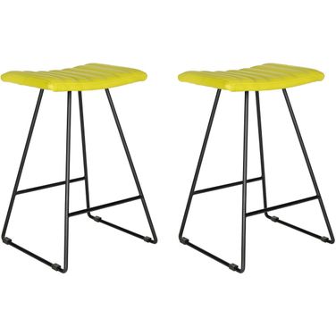 Akito Green Counter Stool Set of 2