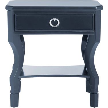 Alaia Navy One Drawer Nightstand