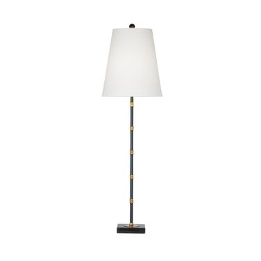 Alamance Table Lamp In Black and Gold