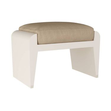 Alanna Ottoman In Sand