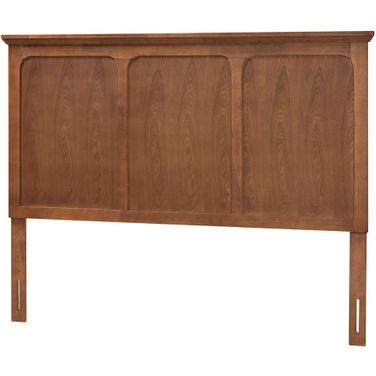 Alarice Wood Queen Headboard In Ash Walnut
