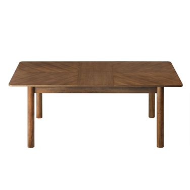Alba Extendable Dining Table In Walnut