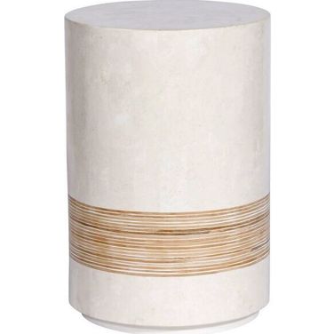 Alba Spot Table In White