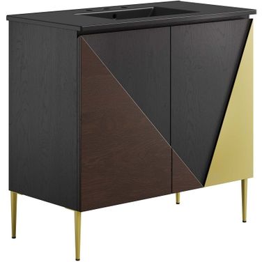 Alchemist 36 Inch Bathroom Vanity In Black