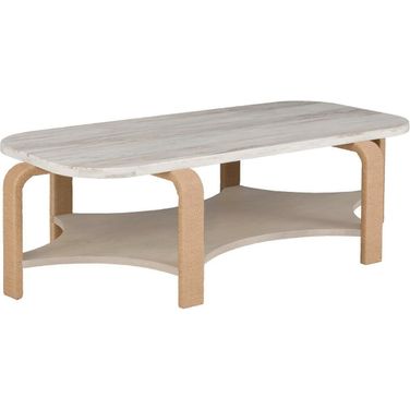 Alchemy Cocktail Table In Biscotti