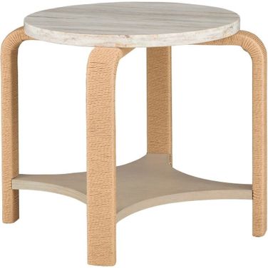 Alchemy End Table In Biscotti