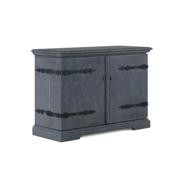 Alcove Bar Cabinet In Blue