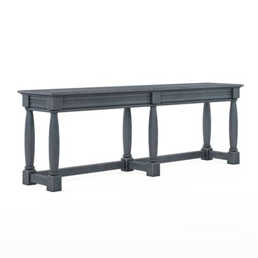 Alcove Console Table In Blue