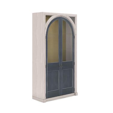 Alcove Display Cabinet In Blue