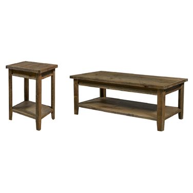 Alder Grove Occasional Table Set In Brindle