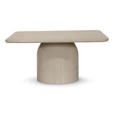 Alessia Coffee Table In Latte Taupe
