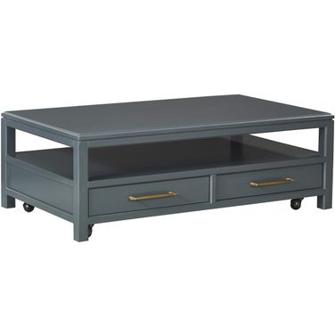Alexander Cocktail Table In Midnight