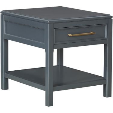 Alexander End Table In Midnight