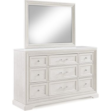 Alexandria Dresser Mirror In White