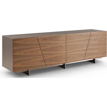 Alfred Walnut And Grey Matt Sideboard