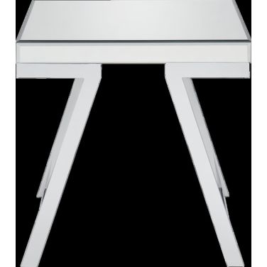 Alfresco Mirrored Top Square End Table In Mirror