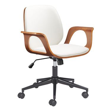 Ali Office Chair In White