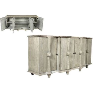 Aliso Tate 2 Door Sideboard In Antique White