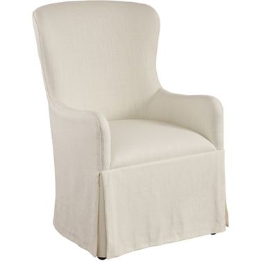 Laguna Aliso Upholstered Host Chair with Casters In Table Rock 01-0934-885-01