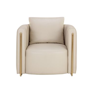 Alix Lounge Chair In Napa Beige