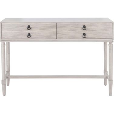 Aliyah 4Drw Console Table in Greige