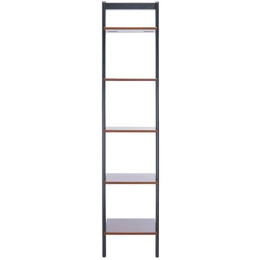 Allaire 5 Tier Leaning Etagere in Honey Brown