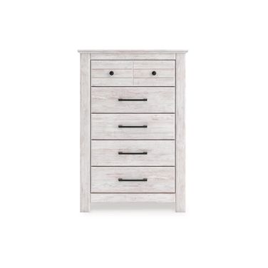 Allihauser Chest of Drawers In White Wash
