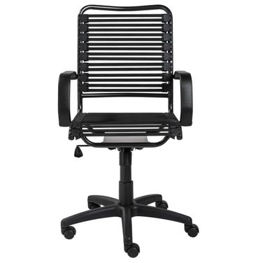 Allison Bungie Flat High Back Office Chair In Black