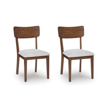 Allstream Dining Chair Set of 2 In Brown