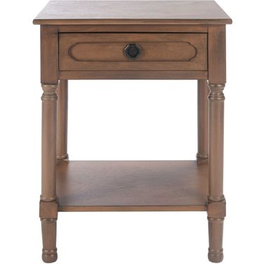 Allura 1 Drawer Accent Table in Brown