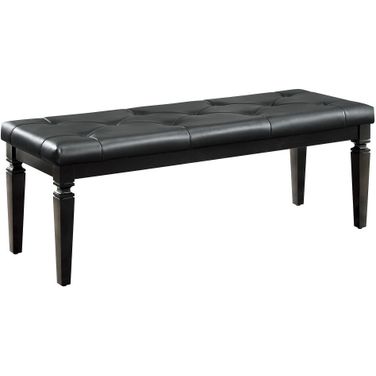 Allura Black Bench