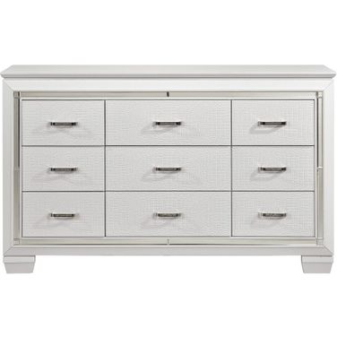 Allura White Dresser