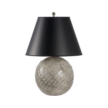 Ally Gray Lamp In Gray
