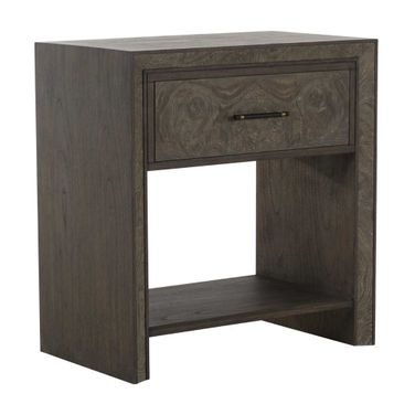 Alma Nightstand In Dark Grey