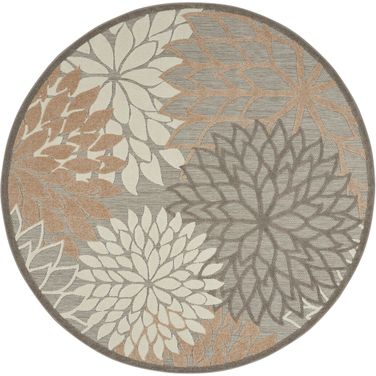 Aloha 10' x 10' Round Rug In Natural